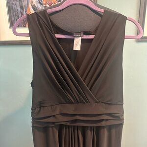 Cocomo Black Maxi Jumper with Elegant Waist Design Jersey Palazzo Jumper